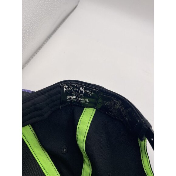 Bioworld Adult Swim Adjustable Rick and Morty Adustable OSFM Baseball Cap - Picture 7 of 7